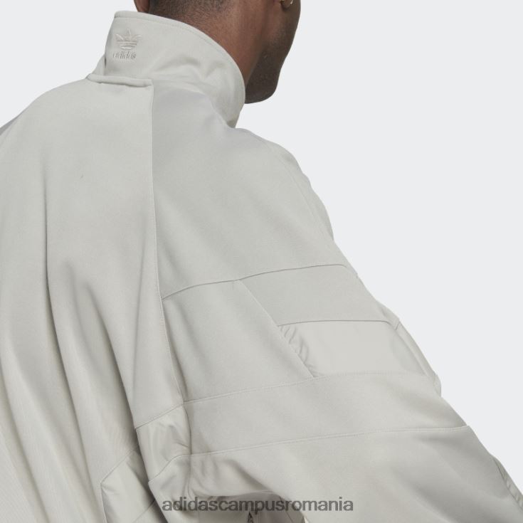 adidas campus romania jachetă de sport gri metalică hot rekive bărbați gri metal J266N220343