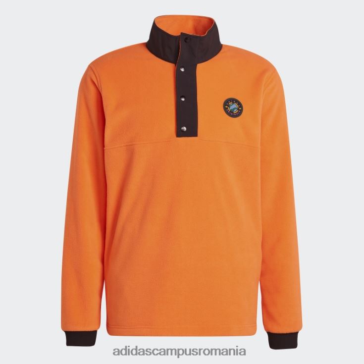 adidas campus romania jachetă din lână polară portocalie Wander hour adidas bărbați portocale J266N221417