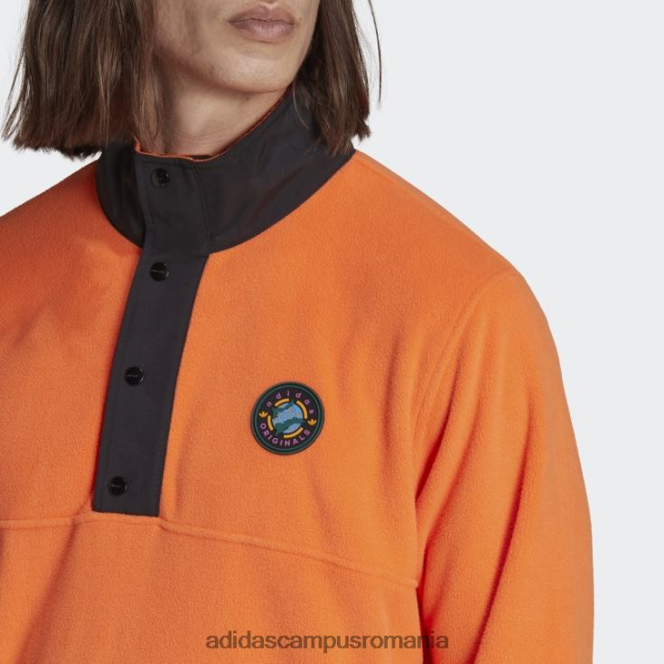adidas campus romania jachetă din lână polară portocalie Wander hour adidas bărbați portocale J266N221417