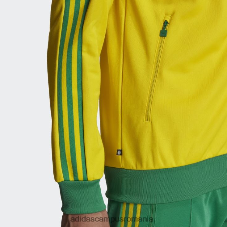 adidas campus romania jachetă galbenă Beckenbauer bărbați galben/verde/albastru îndrăzneț J266N220195