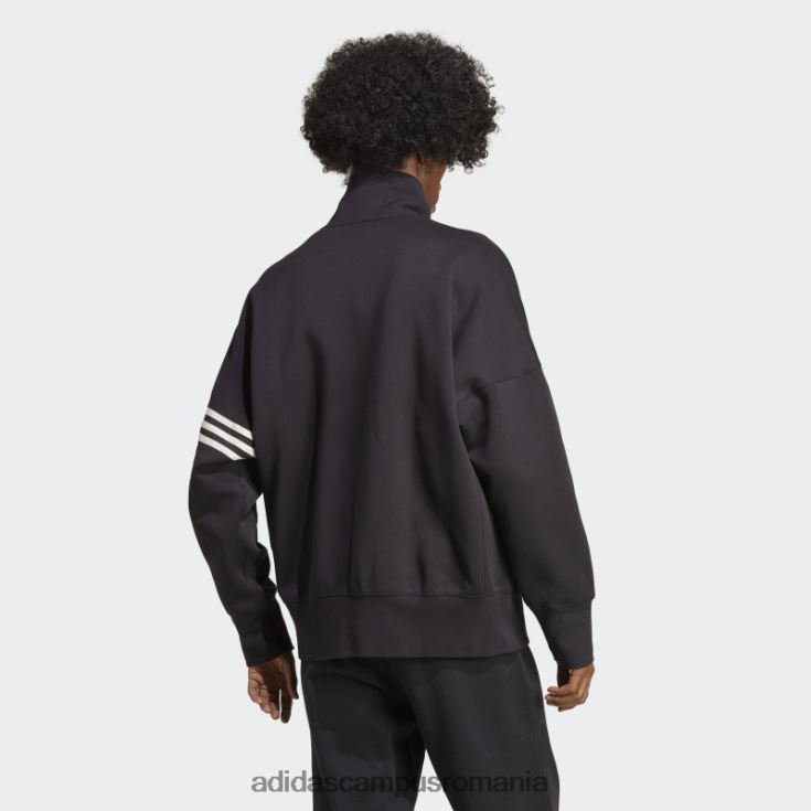 adidas campus romania jachetă neagră adicolor neuclassics adidas bărbați alb negru J266N220217