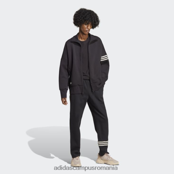adidas campus romania jachetă neagră adicolor neuclassics adidas bărbați alb negru J266N220217