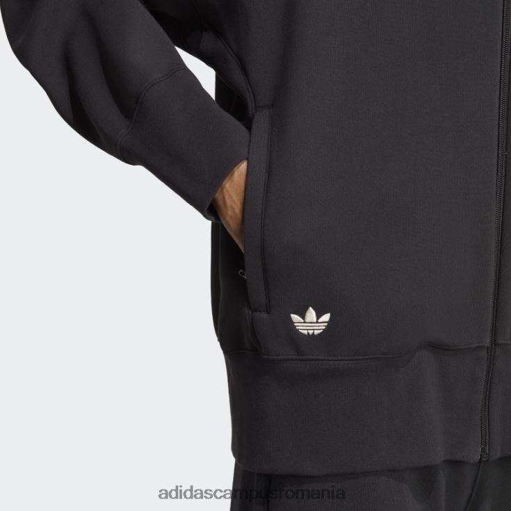 adidas campus romania jachetă neagră adicolor neuclassics adidas bărbați alb negru J266N220217