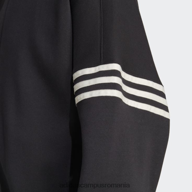 adidas campus romania jachetă neagră adicolor neuclassics adidas bărbați alb negru J266N220217