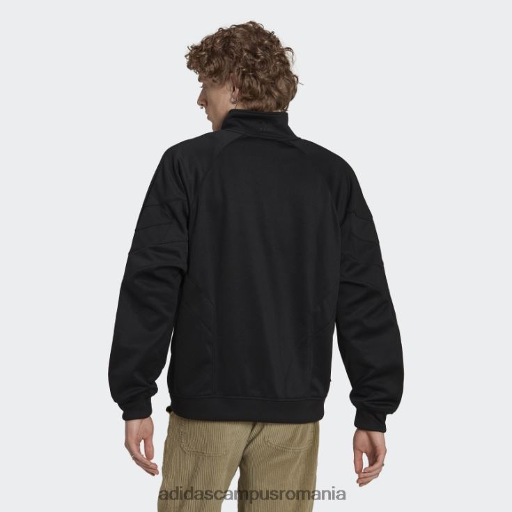 adidas campus romania jachetă neagră rekive modă bărbați negru J266N220289
