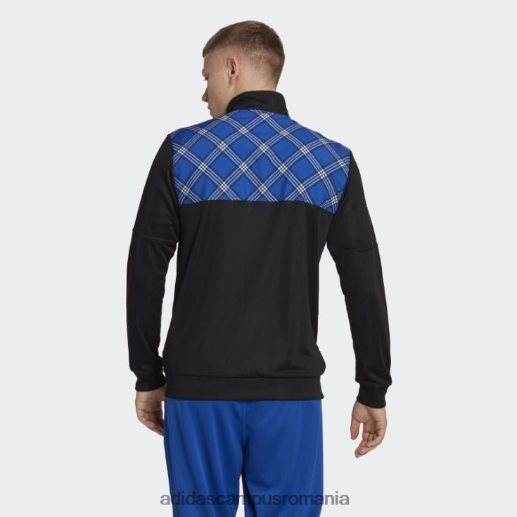 adidas campus romania jachetă neagră tiro adidas bărbați negru/albastru regal J266N220253