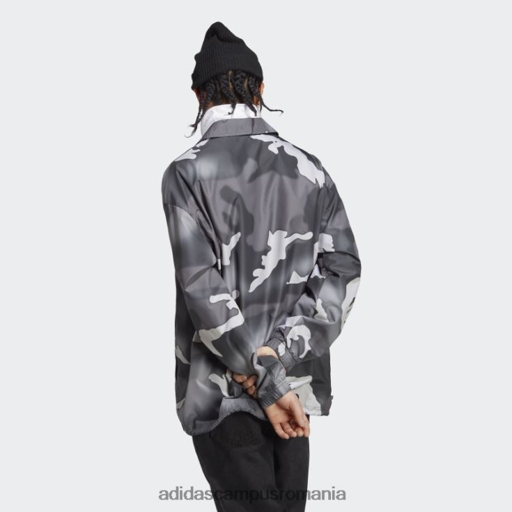 adidas campus romania jacheta antrenor camo grafica neagra adidas bărbați negru J266N221402