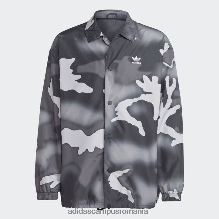 adidas campus romania jacheta antrenor camo grafica neagra adidas bărbați negru J266N221402