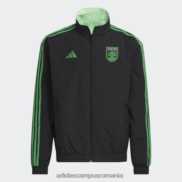 adidas campus romania jacheta austin fc anthem neagra bărbați negru J266N221421