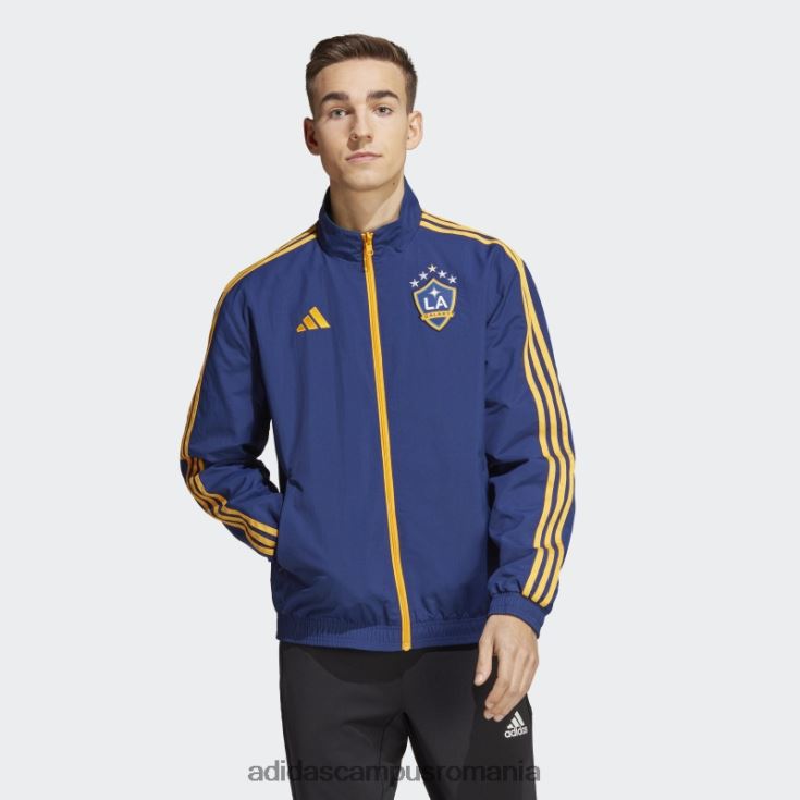 adidas campus romania jacheta la galaxy anthem albastru închis bărbați albastru inchis J266N221404