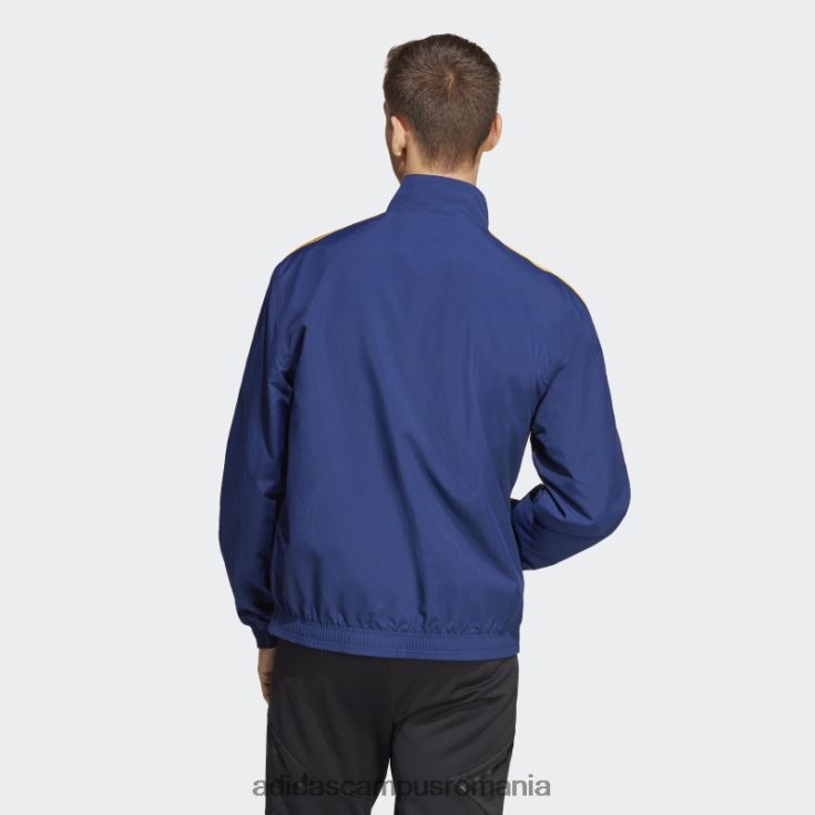 adidas campus romania jacheta la galaxy anthem albastru închis bărbați albastru inchis J266N221404