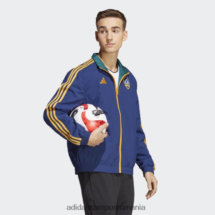 adidas campus romania jacheta la galaxy anthem albastru închis bărbați albastru inchis J266N221404