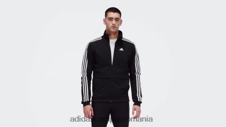 adidas campus romania jacheta neagră the ts m bărbați negru J266N220212