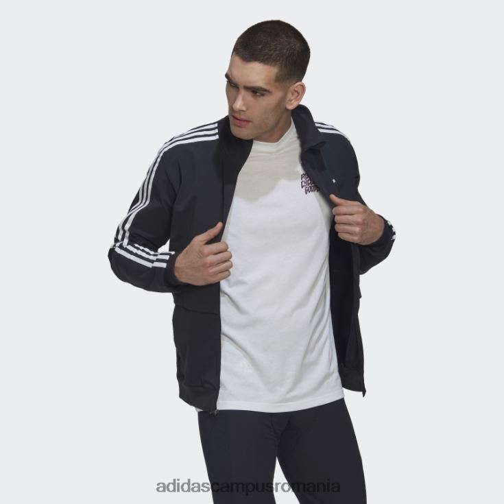 adidas campus romania jacheta neagră the ts m bărbați negru J266N220212