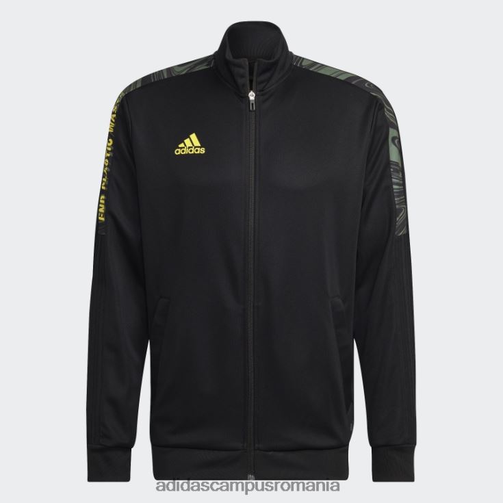 adidas campus romania jacheta tiro rfto neagra bărbați negru J266N220155