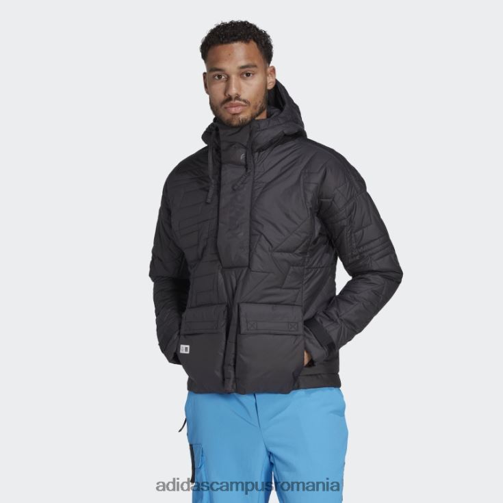 adidas campus romania terrex făcut pentru a fi refăcut anorac căptușit negru elegant bărbați negru J266N221349