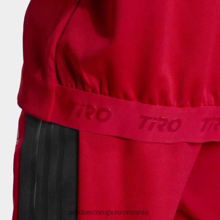 adidas campus romania tiro costum-up jachetă avansată de sport stacojiu adidas bărbați stacojiu J266N220256