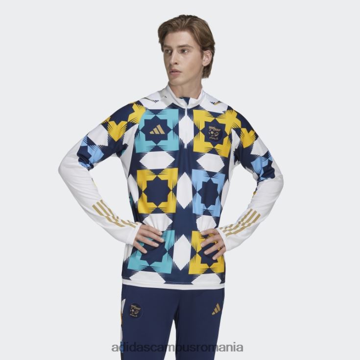 adidas campus romania top de antrenament algeria alb adidas bărbați alb/albastru marin J266N220250