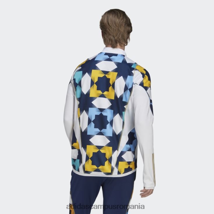 adidas campus romania top de antrenament algeria alb adidas bărbați alb/albastru marin J266N220250