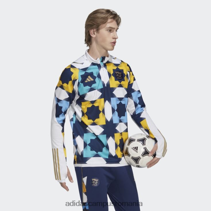 adidas campus romania top de antrenament algeria alb adidas bărbați alb/albastru marin J266N220250