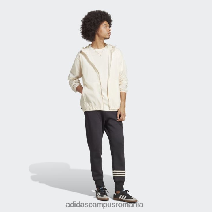 adidas campus romania trefoil essentials windbreaker alb bărbați alb J266N221410