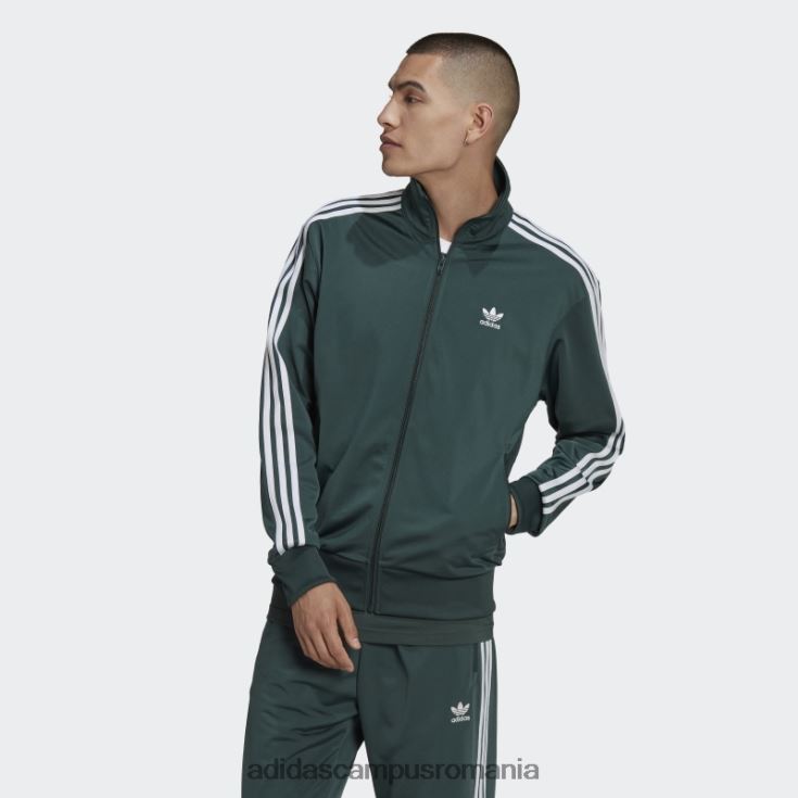 adidas campus romania verde mineral adicolor classics jachetă firebird bărbați verde mineral J266N221424