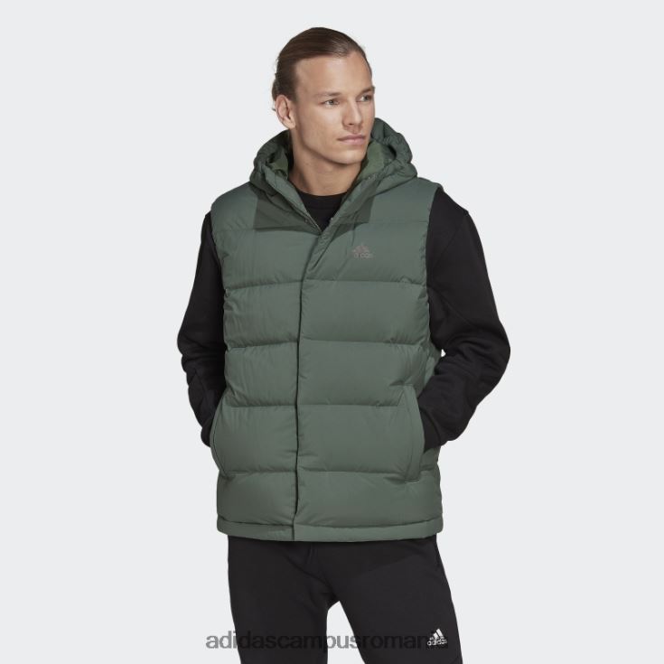 adidas campus romania vestă helionic cu glugă oxid verde bărbați oxid verde J266N221433