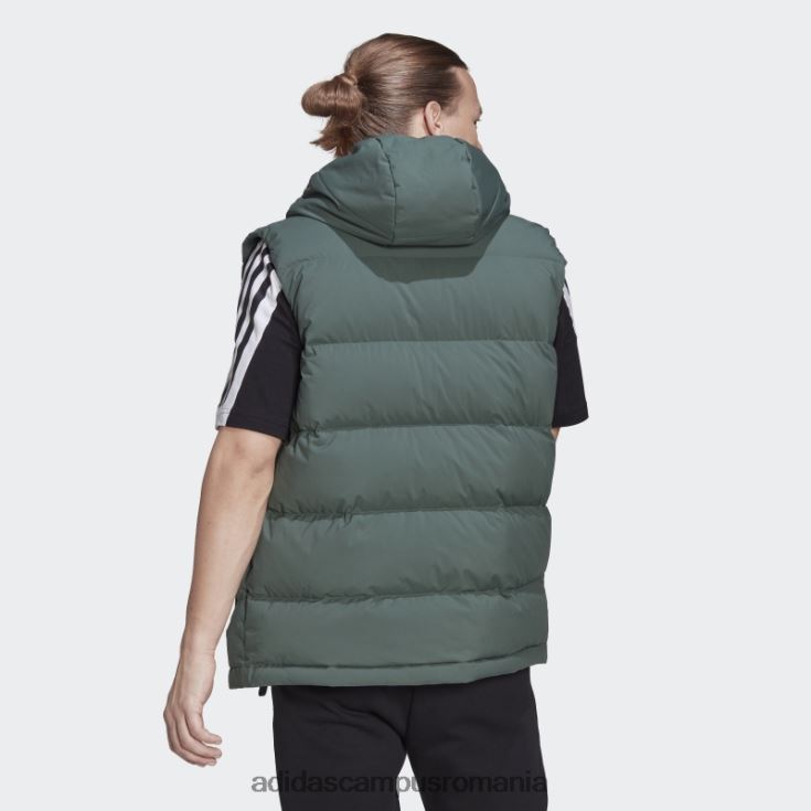 adidas campus romania vestă helionic cu glugă oxid verde bărbați oxid verde J266N221433