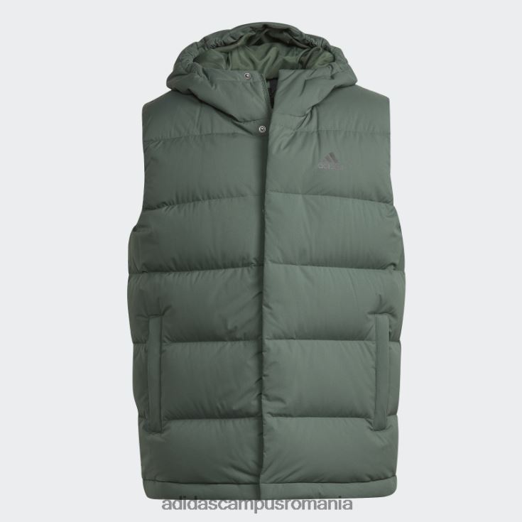 adidas campus romania vestă helionic cu glugă oxid verde bărbați oxid verde J266N221433