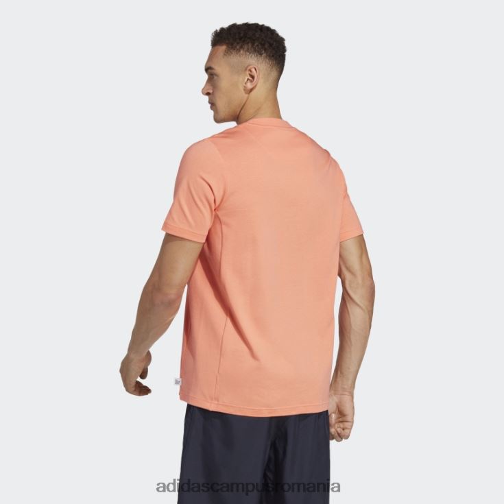 adidas campus romania Coral Boston Marathon 2023 realizat cu tricou de alergare naturală bărbați coral J266N220447