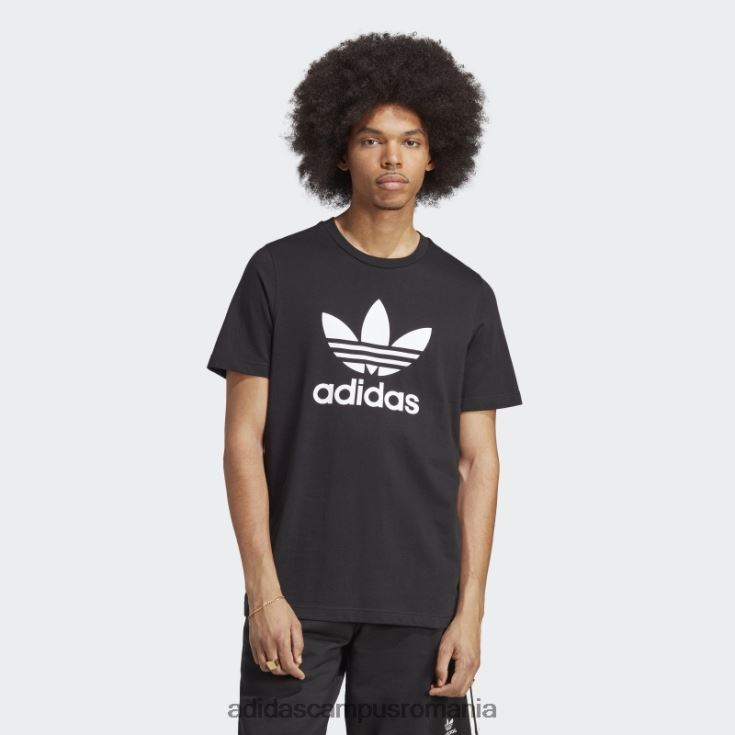 adidas campus romania Tricou cu trefoil negru adicolor classics bărbați negru J266N220539