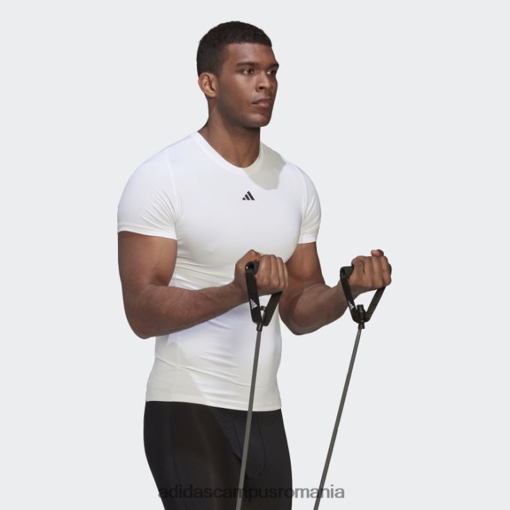 adidas campus romania Tricou de antrenament techfit alb bărbați alb J266N220372