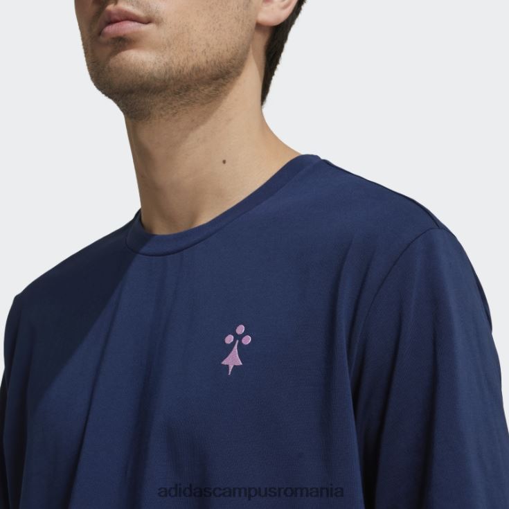 adidas campus romania Tricou din bumbac grea arsenal lifestyler bleumarin bărbați marina J266N220714