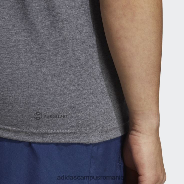 adidas campus romania Tricou fără mâneci pentru antrenament gri închis bărbați gri închis ericiu/alb/negru J266N220500