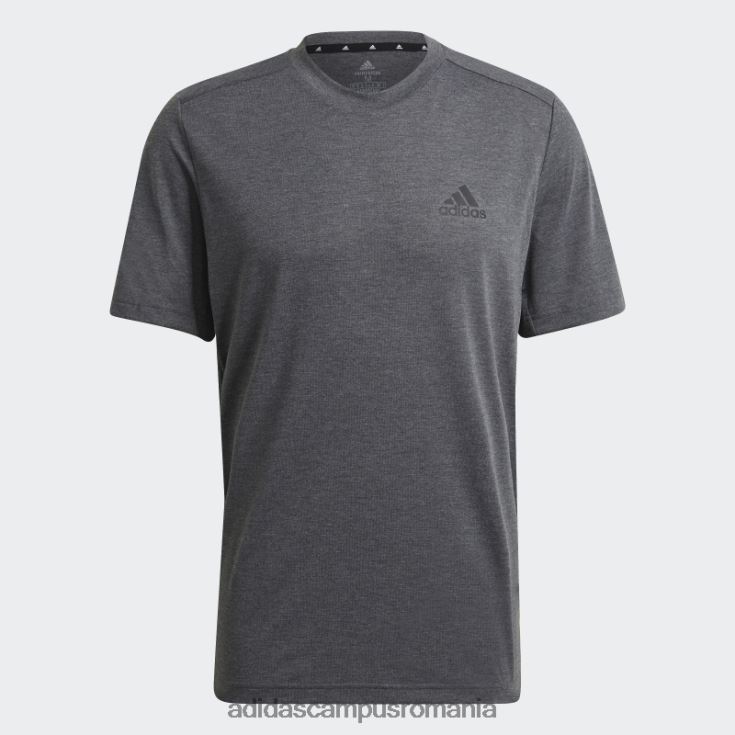 adidas campus romania aeroready conceput pentru a se mișca feelready tricou sport gri închis adidas bărbați gri închis negru/negru J266N220166