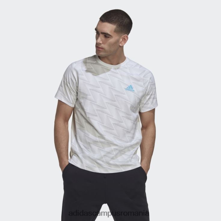 adidas campus romania conceput pentru gameday travel tricou alb adidas bărbați alb/gri J266N220154
