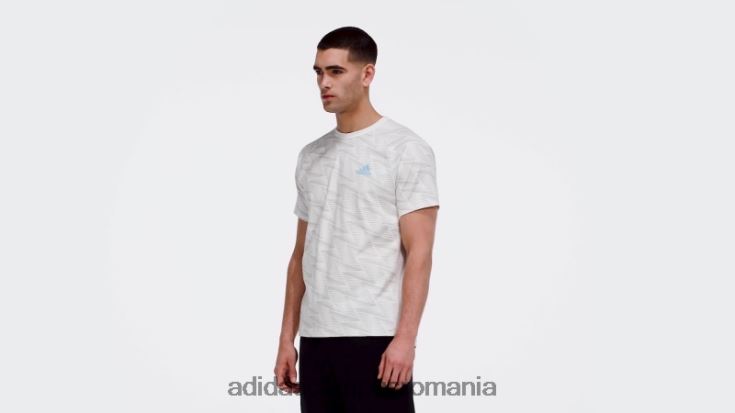 adidas campus romania conceput pentru gameday travel tricou alb adidas bărbați alb/gri J266N220154