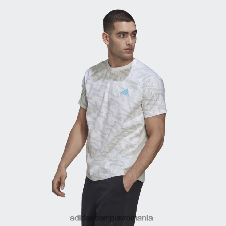adidas campus romania conceput pentru gameday travel tricou alb adidas bărbați alb/gri J266N220154