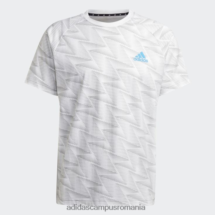 adidas campus romania conceput pentru gameday travel tricou alb adidas bărbați alb/gri J266N220154