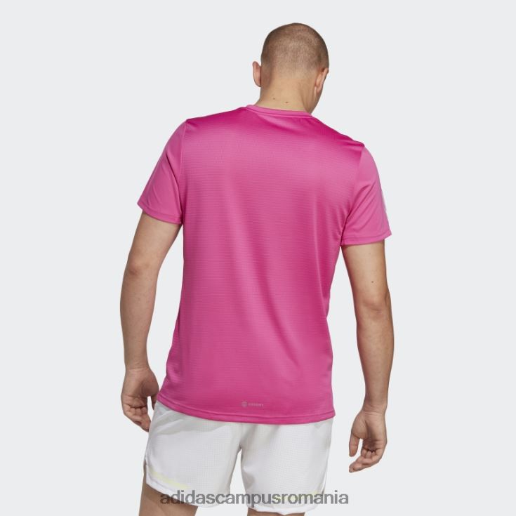 adidas campus romania deține tricou adidas fucsia bărbați fucsia/argintiu J266N220274