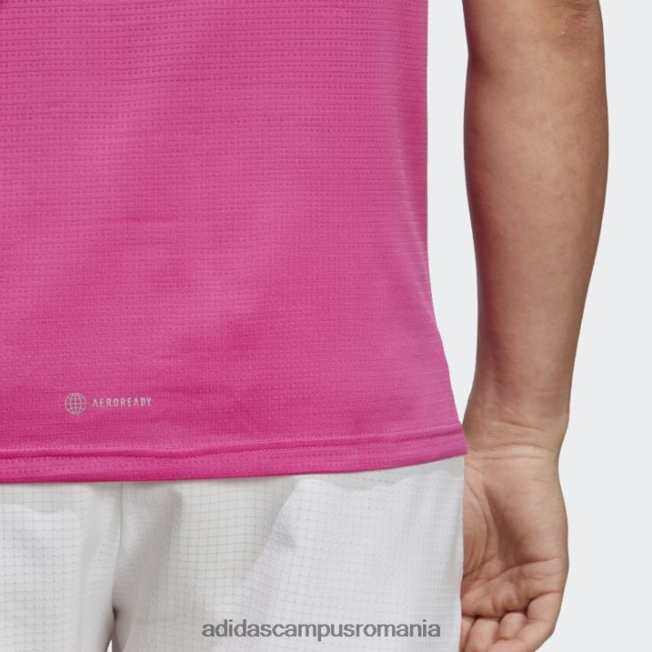 adidas campus romania deține tricou adidas fucsia bărbați fucsia/argintiu J266N220274
