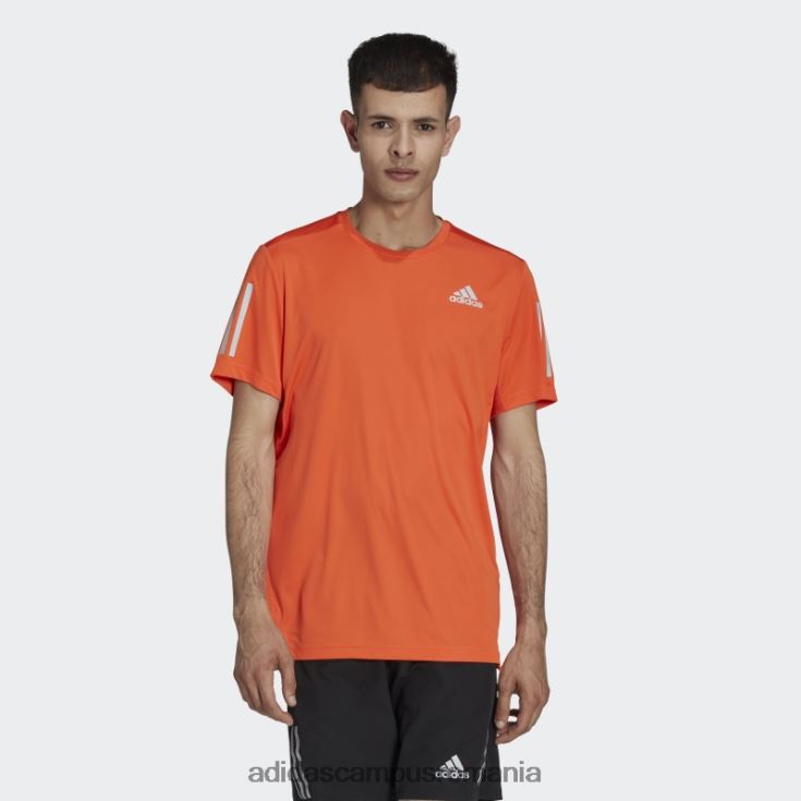 adidas campus romania deține tricou portocaliu bărbați portocaliu/argintiu J266N220204