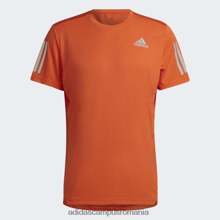 adidas campus romania deține tricou portocaliu bărbați portocaliu/argintiu J266N220204