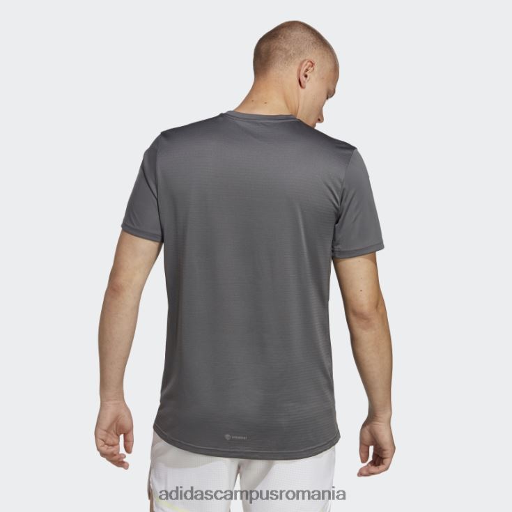 adidas campus romania deține tricou-ul gri bărbați gri/argintiu J266N220503