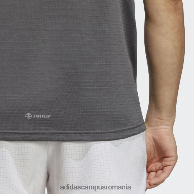 adidas campus romania deține tricou-ul gri bărbați gri/argintiu J266N220503