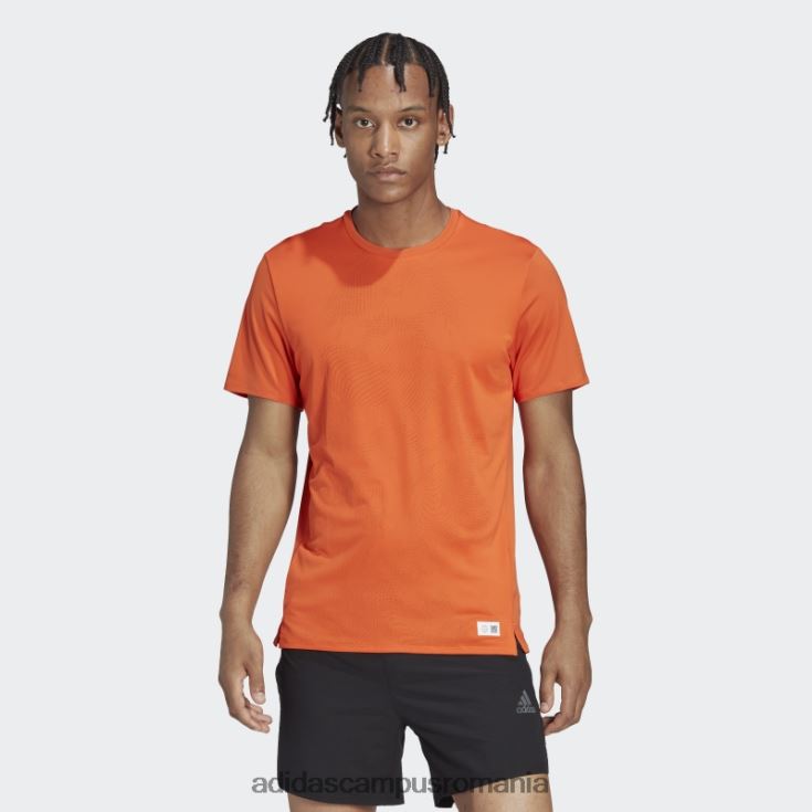 adidas campus romania făcut pentru a fi refăcut running tee portocaliu bărbați portocale J266N220498