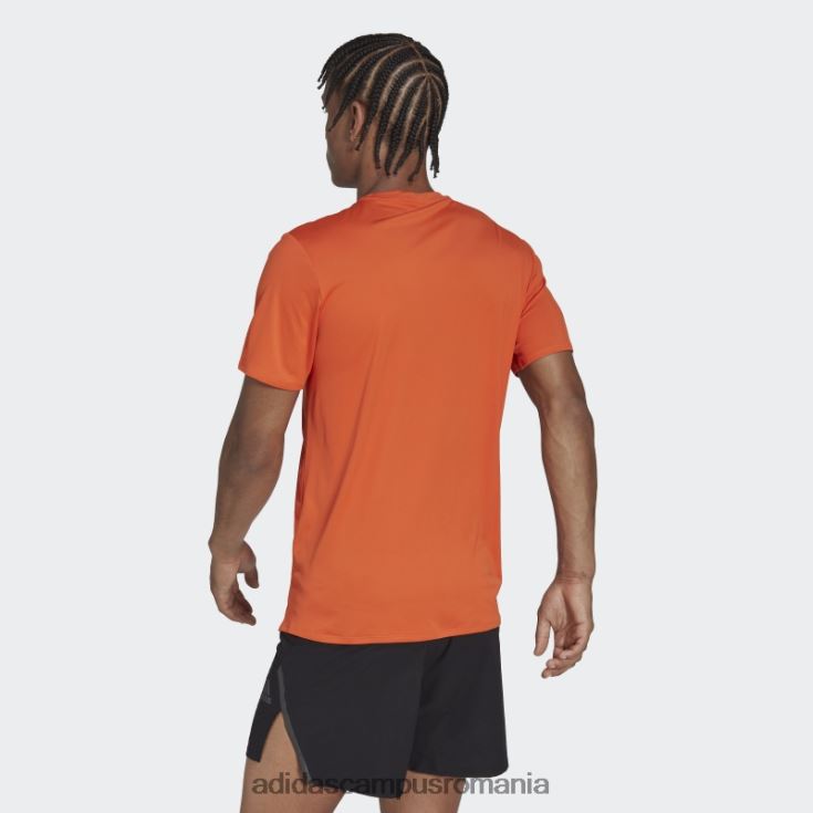 adidas campus romania făcut pentru a fi refăcut running tee portocaliu bărbați portocale J266N220498