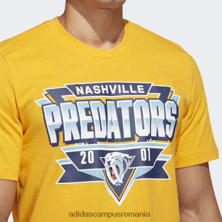adidas campus romania prădători playmaker tee atletic galben adidas bărbați galben atletic/nhl-npr-51q J266N220850