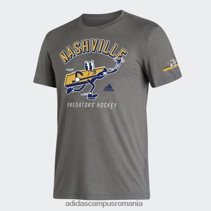 adidas campus romania prădători tee core heather bărbați miez heather/nhl-npr-51q J266N220551