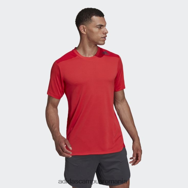 adidas campus romania roșu conceput pentru antrenamentul cald.rdy hiit tee adidas bărbați roșu J266N220169